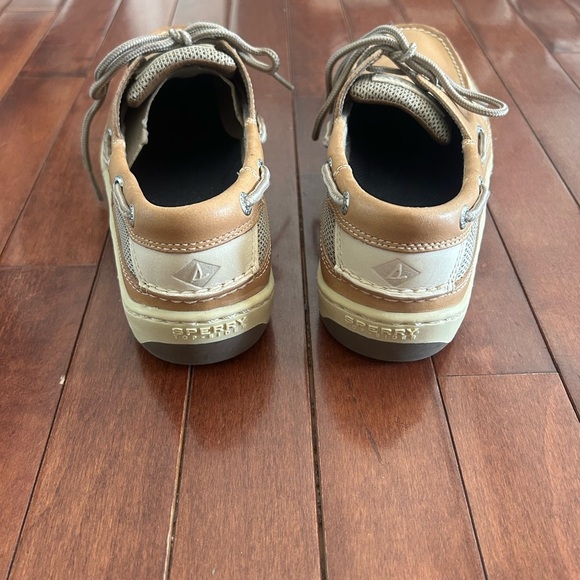 NWOT Men's Sperry Tarpon Tan Boat Shoes Size 7.5 - Picture 3 of 7